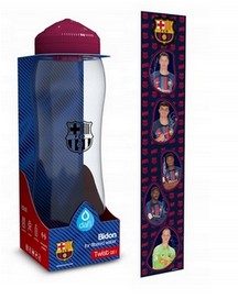 DAFI TWIST 0,6L FĽAŠA FC BARCELONA + NÁLEPKY ZDARMA