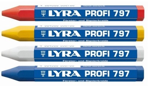 LYRA PROFESSIONAL MARKING CHALK 797 MODRÁ