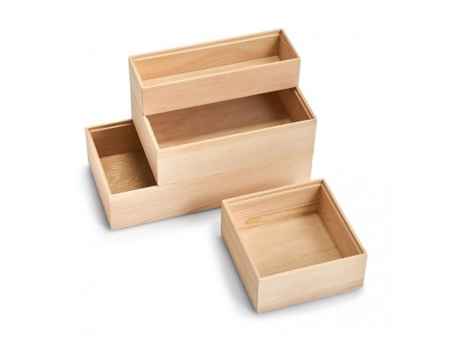 Drevený úložný box ZELLER 23 x 7,5