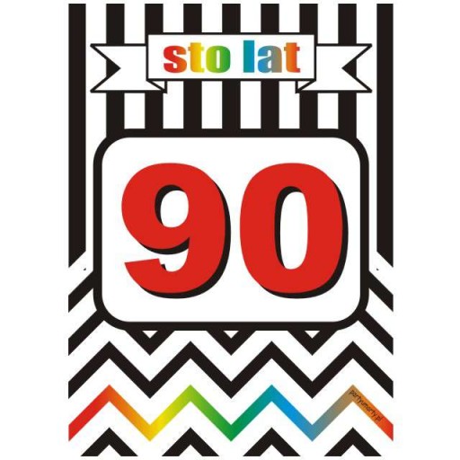 narodeninové etikety na ALCOHOL vodka 90. narodeniny