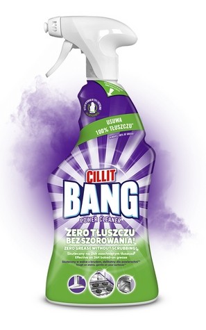 Cillit Bang Grease and Streaks – čistič povrchov – 750 ml