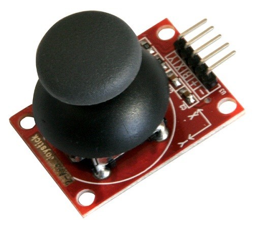 modJOY2 dvojosový analógový joystick s tlačidlom