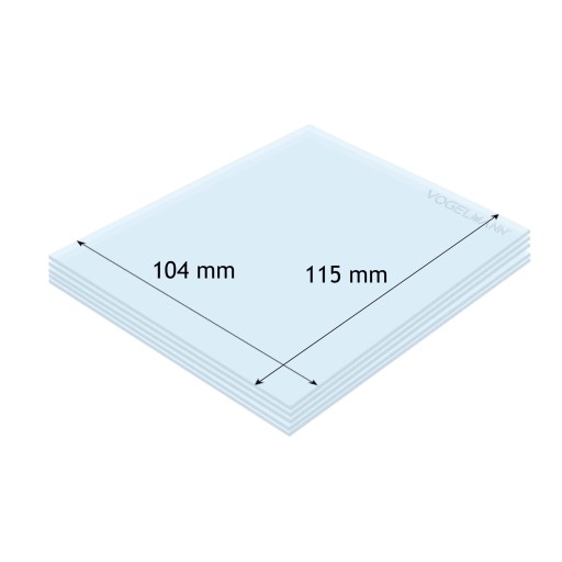 Vogelmann Ochranné PVC sklo 104x115mm (5ks)