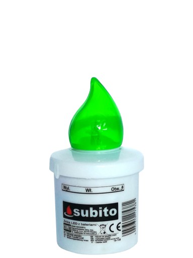 Subito LED Comet zelená