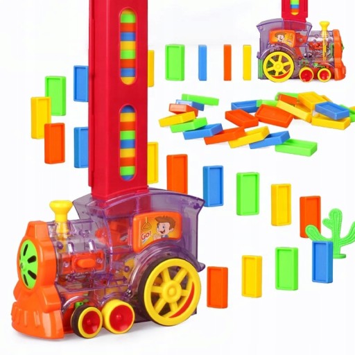 RADY LOKOMOTÍV VLAKOV SLEDUJÚCE DOMINO BLOKY