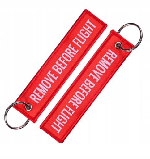 Prívesok na kľúče RBF REMOVE BEFORE FLIGHT