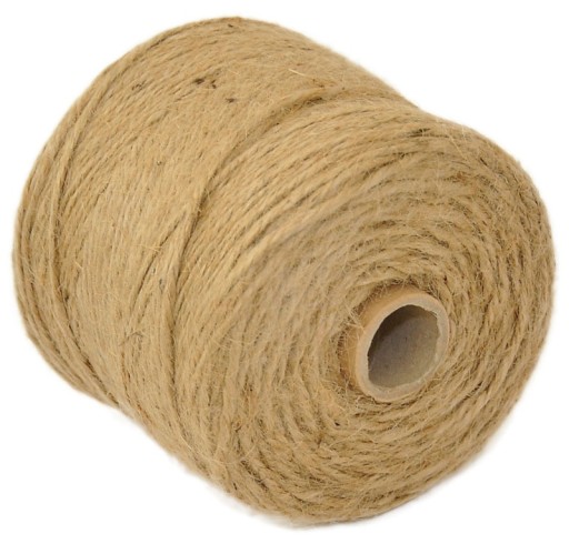 Špagát jutový 250g 125m hnedá šnúrka 2mm