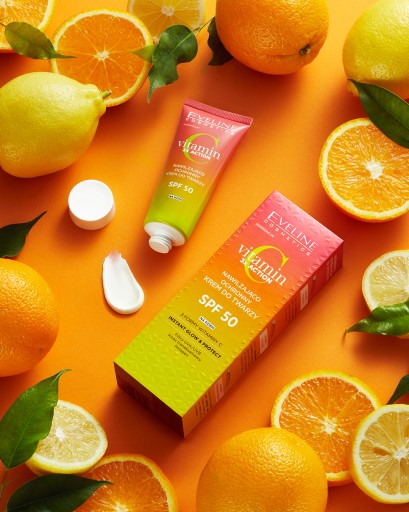 Eveline Cosmetics Vitamín C 3X akčný krém SPF 50
