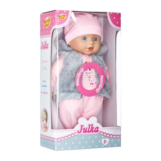 KARTÓNOVÉ DARČEKOVÉ BALENIE PRE BÁBIKU 32 cm