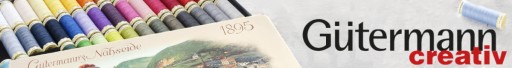 Gutermann priehľadná čierna niť 200 m