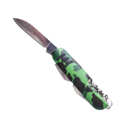 MINI VRECKOVÝ NÔŽ OTVÁRAČ NOŽOV VÝTVORKA CAMO MILITARY