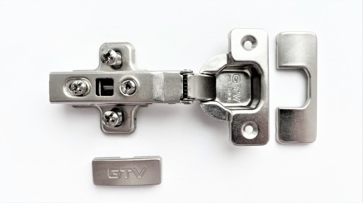 Hydraulický nábytkový záves ECHC prekrytý GTV