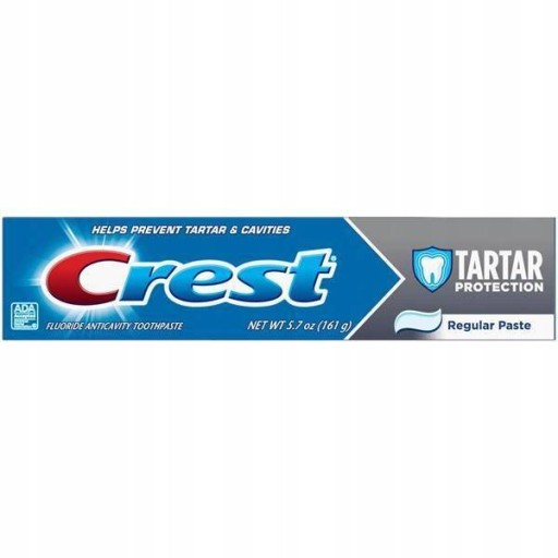 Ochranná zubná pasta proti zafarbeniu Zubný kameň Ochrana Crest 161 g