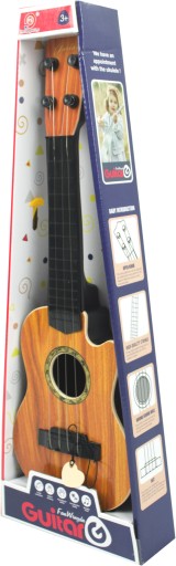 GITARA PRE DETI, HUDOBNÝ NÁSTROJ, 4 STRUNOVÉ