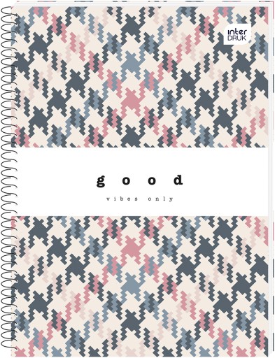 Kruhový zošit A4/160 listov, HRUBÝ ŠEK, medzitlač