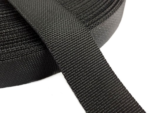 30 mm polypropylénová nosná páska, tl. 0,85 čierna Ariadna