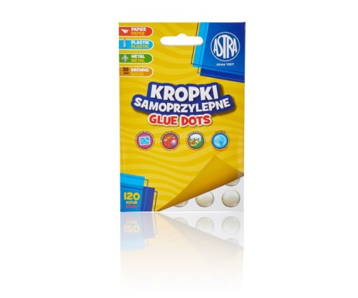 Samolepiace bodky 120 ks Astra