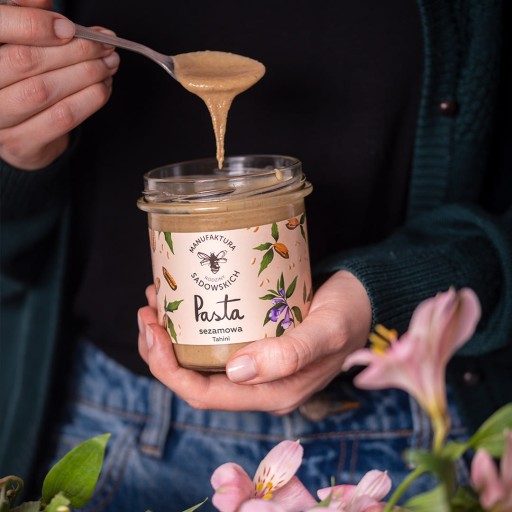 Tahini sezamová pasta 300 g od Apiary Sadowskich