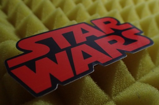 NÁLEPKA STAR WARS NÁLEPKA 8,1 x 3,7 cm