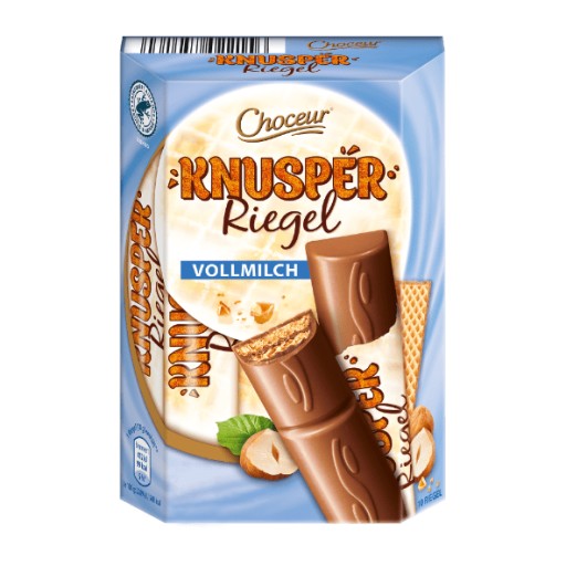 Orechové oblátky mliečna čokoláda 180g 10 ks