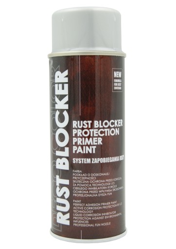 RUST PAINT PRIMER RUST BLOCKER SILVER 400ml