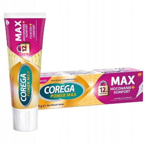 Lepidlo na zubné protézy COREGA MAX MOUNTING + COMFORT 40 g