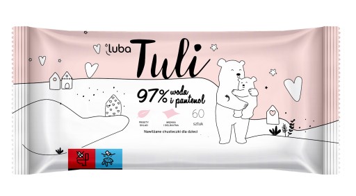 TULI panthenol vlhčené obrúsky pre deti