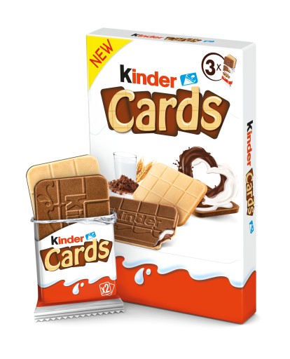 Oblátky Kinder Cards 79 g