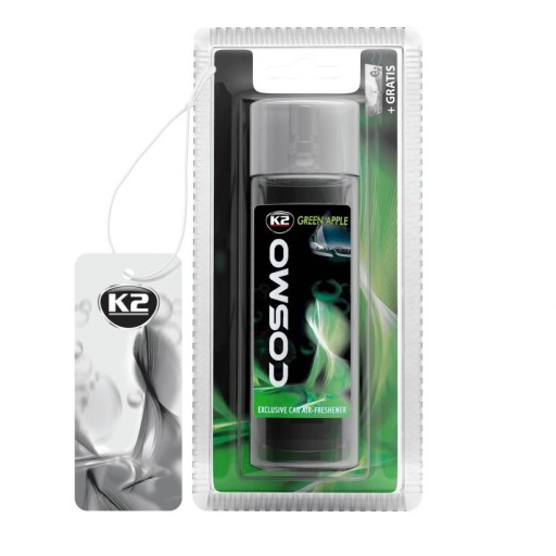 K2 COSMO 50 ML ZELENÉ JABLKO OSVIEŽOVAČ AUTO