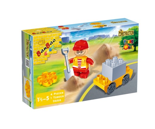 BanBao 9666 Young Ones Road Building Blocks