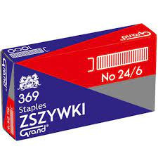 SVORKY DO KANCELÁRSKE ZOŠÍVAČKY 24/6, PEVNÁ OCEL