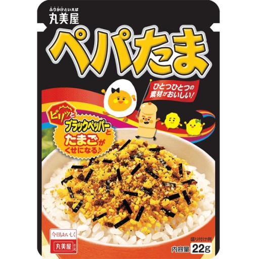 MARUMIYA FURIKAKE RYŽOVÉ KORENIE PAPRIKA & TAMAGO 22g