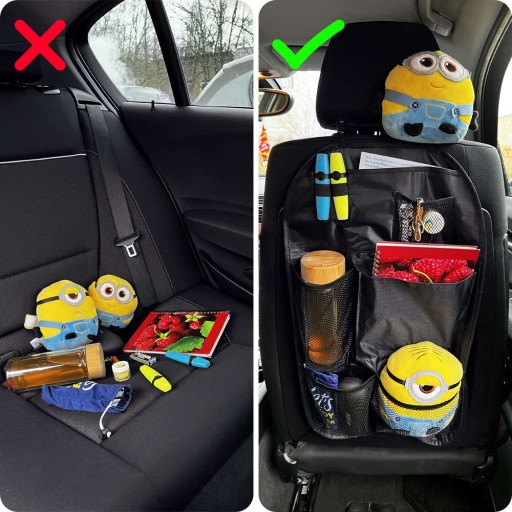 ORGANIZÁTOR NA AUTOSEDAČKY, ČIERNY