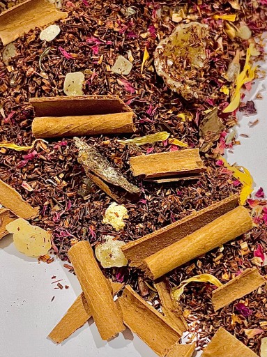 ROOIBOS PRE IMUNITY zázvor škorica pomaranč 50g zimná príchuť