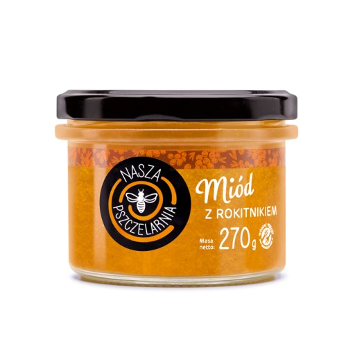 Multikvetový med s rakytníkom 270g
