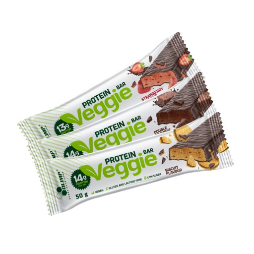 Olimp Veggie Protein Bar vegánska vege proteínová tyčinka 50g Czeko Orzech