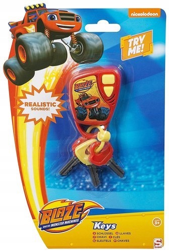 Kľúče pre batoľa INTERAKTÍVNE ZVUKY autíčka originál NICKELODEON
