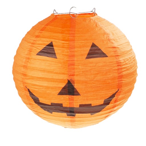 VEĽKÁ ZÁVESNÁ PAPIEROVÁ TEKVICOVÁ LAMPA HALLOWEEN