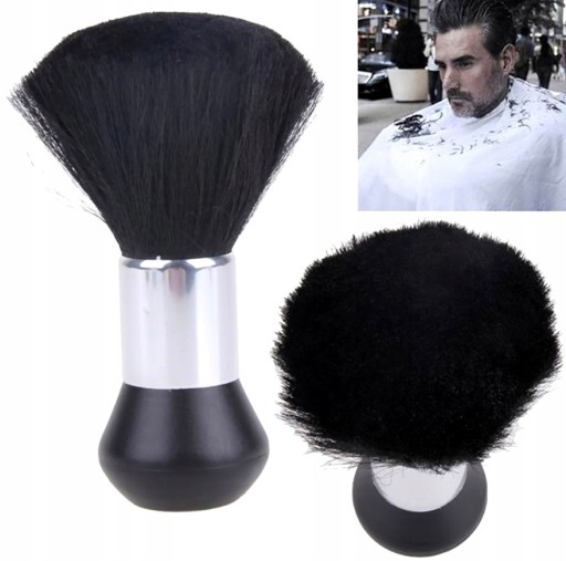 BRUSH Black NECK KADERNÍCKE VLASY Holičské štetiny
