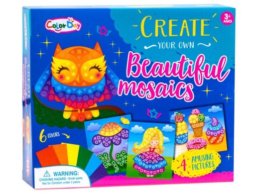 Kreatívna STICKER penová mozaika ZA2127