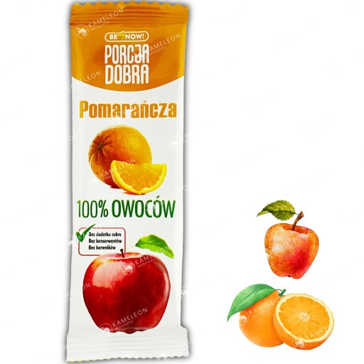 Porcja Dobra Snack jablkovo-pomarančový 16 g
