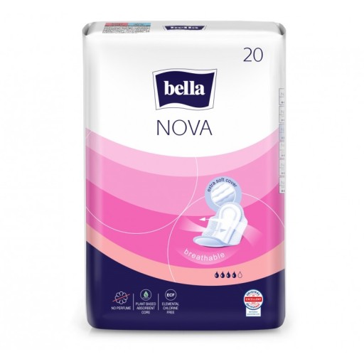 BELLA NOVA SANITÁRNE VLOŽKY klasické 20 ks.