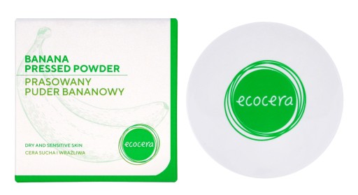 ECOCERA Lisovaný púder na suchú a citlivú pleť 10g