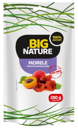 Big Nature Sušené marhule, nesírené, 250 g