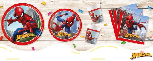 Narodeninové slamky Spiderman, 4 ks
