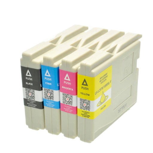 4x atrament pre BROTHER 135C 260C 540C LC970 LC1000 960