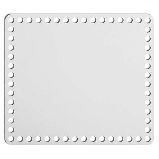 biely základný košík dno 22x25cm HDF obdĺžnik