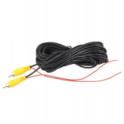 RCA kábel 15m cinch kábel pre M-M cúvaciu kameru