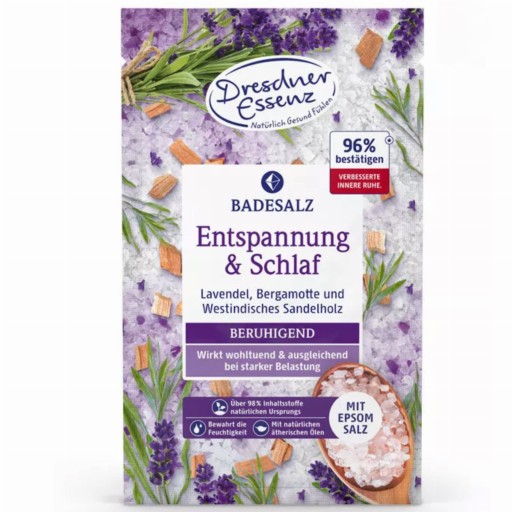 RELAXÁCIA A SPÁNOK - SOĽ DO KÚPEĽA SO SOĽOU EPSOM 60G - DRESDNER ESSENZ