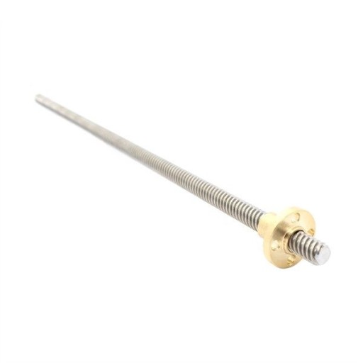 SKRUTKA TRAPÉZOVÁ T8 8MM + MATICA 300MM 304 oceľ